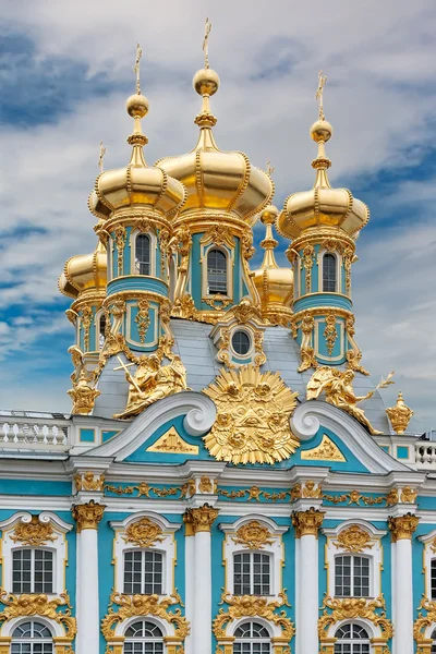 Catherine's palace i Tsarskoje selo (Pusjkin), Ryssland — Stockfoto