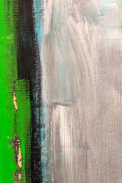 Detalhe verde da pintura — Fotografia de Stock