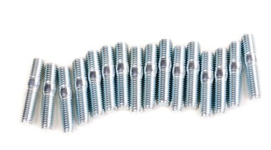 A set of steel rods (bolts), M6 clipart