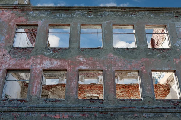 stock image Destroyed building