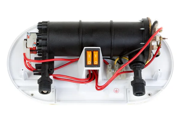 Electric water heater repair — Stock Photo, Image