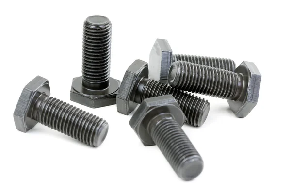 Bolts coated with protective varnish (heap) — Stock Photo, Image