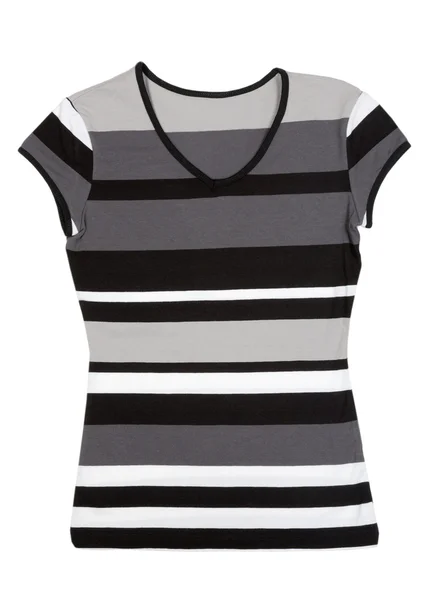 Fashionable women's striped blouse — Stock Photo, Image