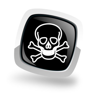 Skull icon clipart