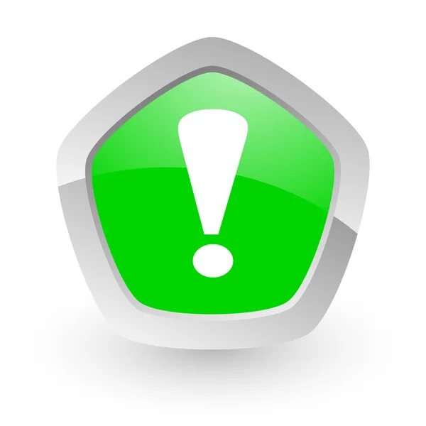 Exclamation sign icon — Stock Photo, Image