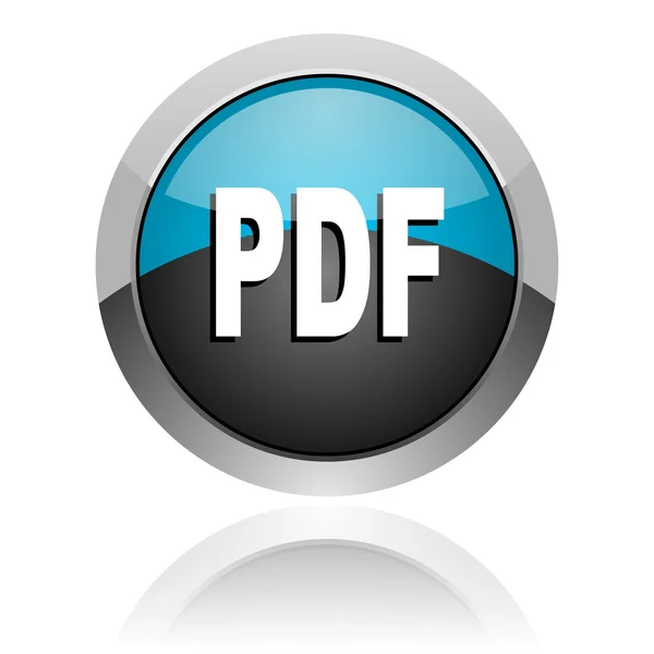 Ikona Pdf — Stock fotografie
