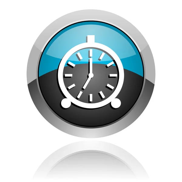 Alarm saati simgesi — Stok fotoğraf