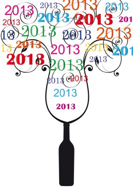 New Year 2013 clipart