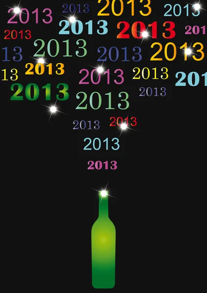 Νέο έτος 2013 — Διανυσματικό Αρχείο