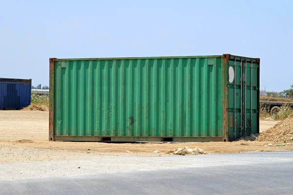 Green container — Stock Photo, Image