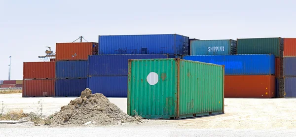 Nakliye konteyner — Stok fotoğraf