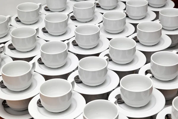 Fehér csésze — Stock Fotó