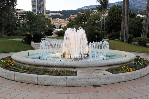 Monako fontána — Stock fotografie
