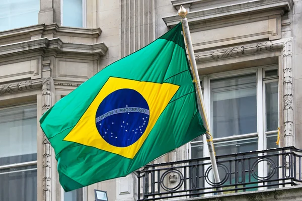 stock image Brazil flag