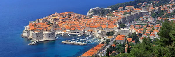 Panorama van Dubrovnik — Stockfoto