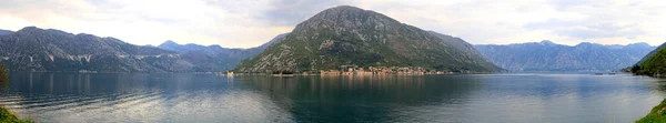 Zatoka Kotorska panoramy — Zdjęcie stockowe