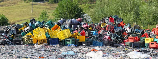 Reciclar plástico — Fotografia de Stock