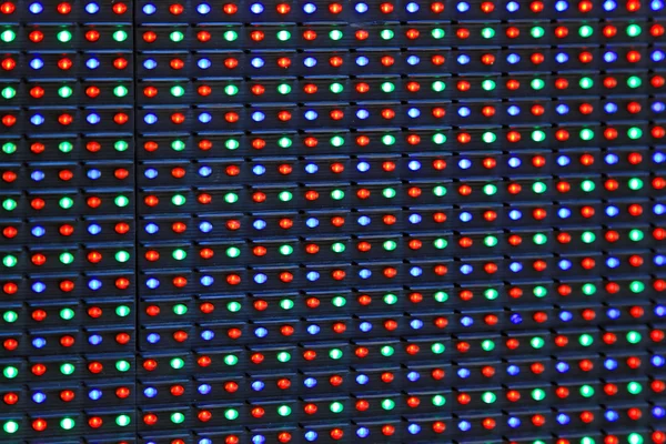 Display LED RGB — Fotografia de Stock