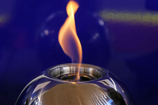 Lamp flame — Stock Photo, Image
