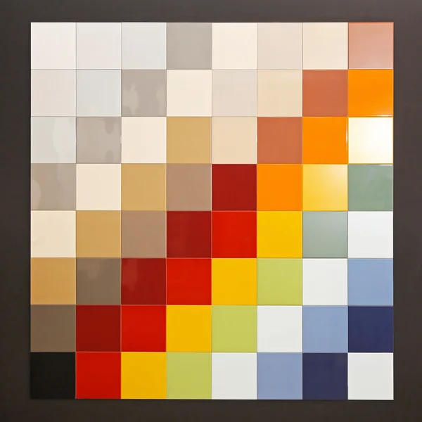 Color tiles — Stock Photo, Image