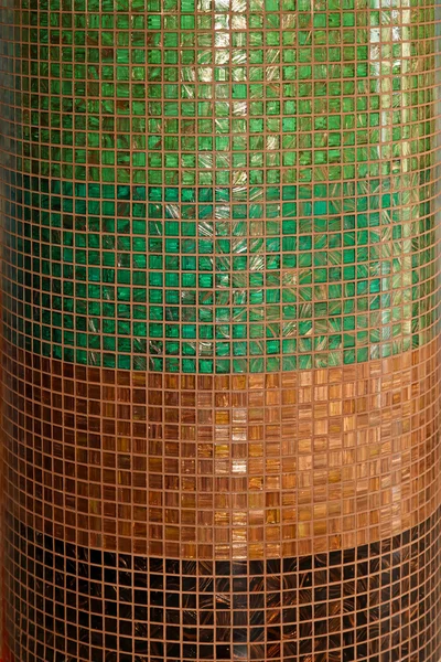 Mosaic pillar — Stock Photo, Image