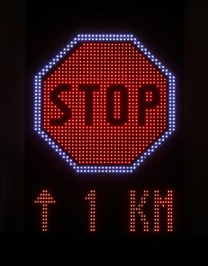 LED Stop clipart