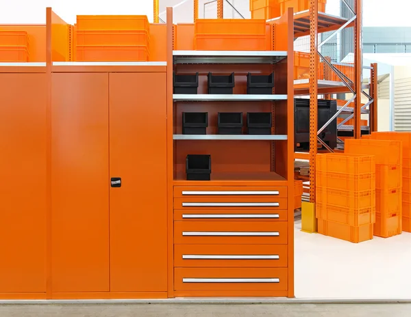 Narancssárga raktár — Stock Fotó