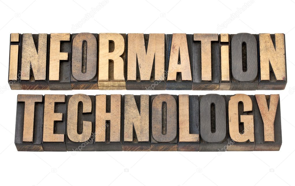 Information technology in wood type