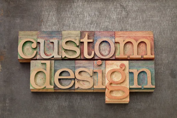 Custom design — Stock Photo, Image