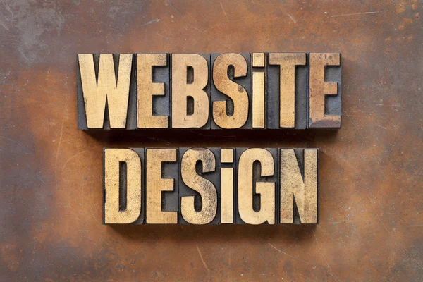Website-Design — Stockfoto