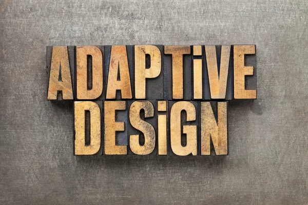 Adaptives Design — Stockfoto