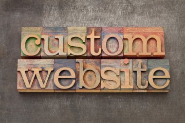 Custom website clipart