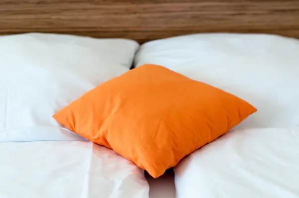 Pillow On A Bed — Stock Photo, Image