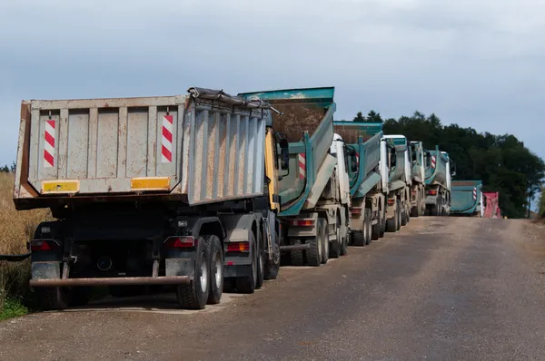 Dump Trucks — Stock Photo, Image