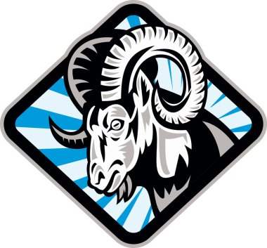 Bighorn Ram Sheep Goat clipart