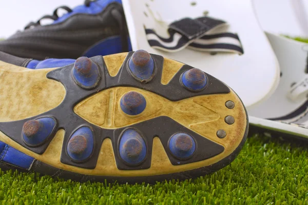 Футбольная обувь — стоковое фото