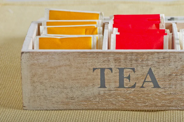 Woreczki herbaty — Zdjęcie stockowe