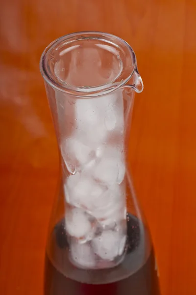 Wine and ice — Stock Photo, Image