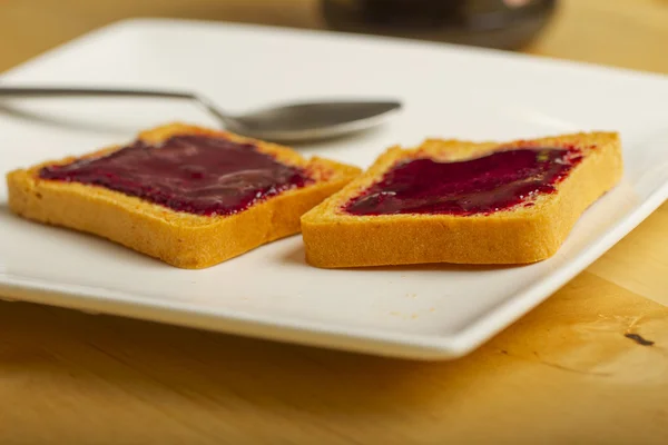 Toasts with jam — Φωτογραφία Αρχείου