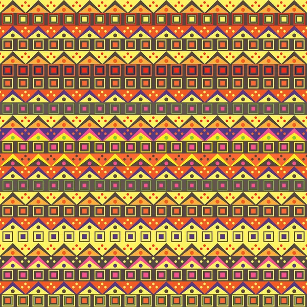 Patrón sin costura nativo africano abstracto — Vector de stock