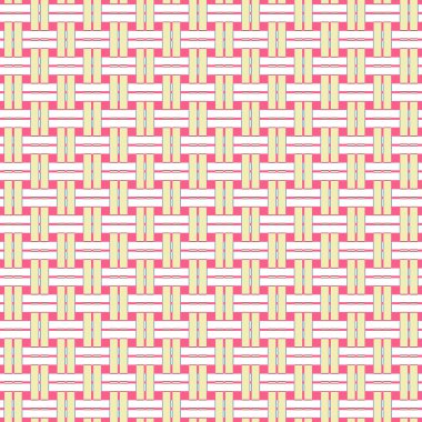 Wicker Seamless Pattern clipart