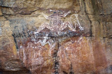 Aboriginal Rock Art clipart