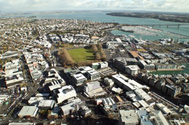 Auckland City From The Skytower clipart