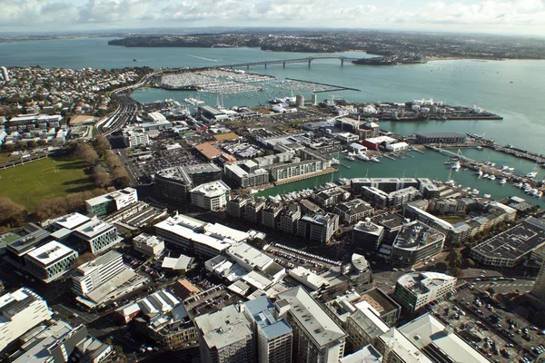 Auckland City Desde el Skytower — Foto de Stock