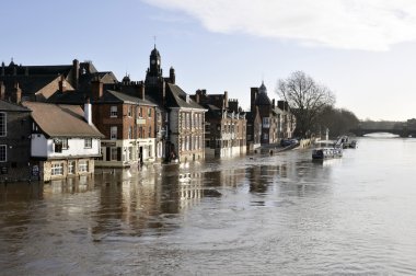 City of York floods clipart