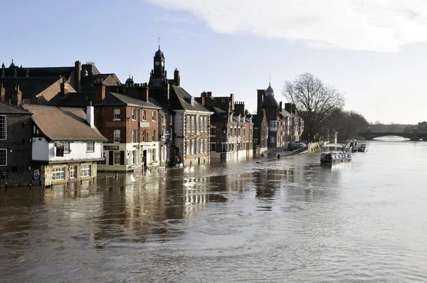 City of York floods — Stock Photo, Image
