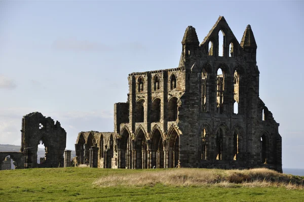 Whitby abbey ruiner — Stockfoto