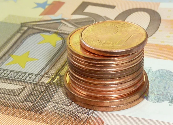 Europeisk valuta — Stockfoto