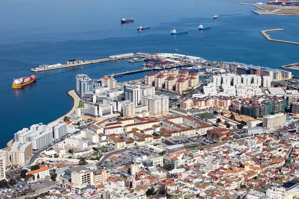 stock image Gibraltar from Above