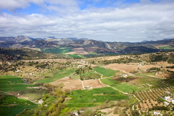 Τοπίο της Ανδαλουσίας, στην Ισπανία — Φωτογραφία Αρχείου